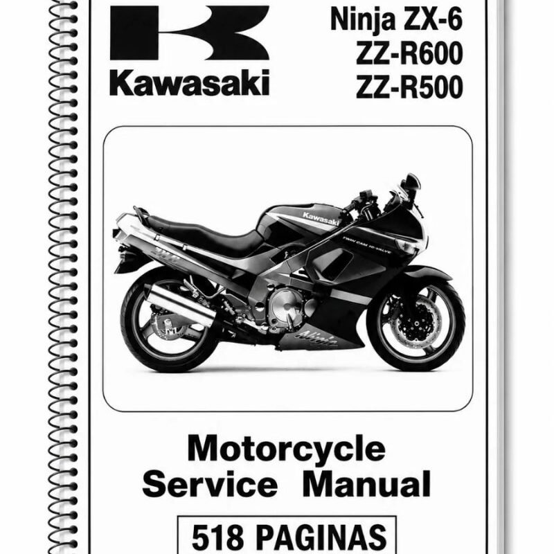 Manual de taller  Kawasaki Ninja ZX-6 ZZ-R600 ZZ-R