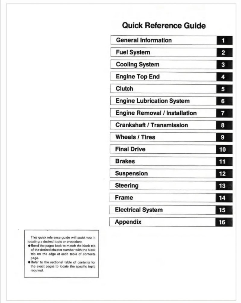 Manual de taller Kawasaki Ninja ZX-6 ZZ-R600 ZZ-R - Imagen 2