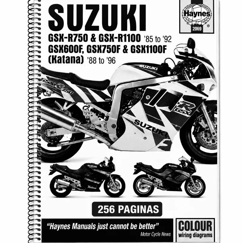 Manual Taller Suzuki GSX750/1100 GSX600/750/1100F
