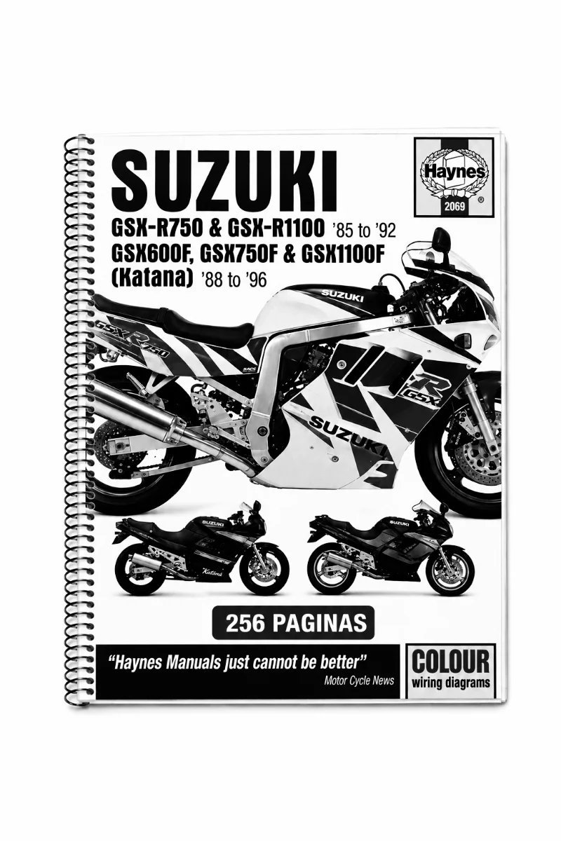 Manual de Taller Suzuki GSX750/1100 GSX600/750/1100F