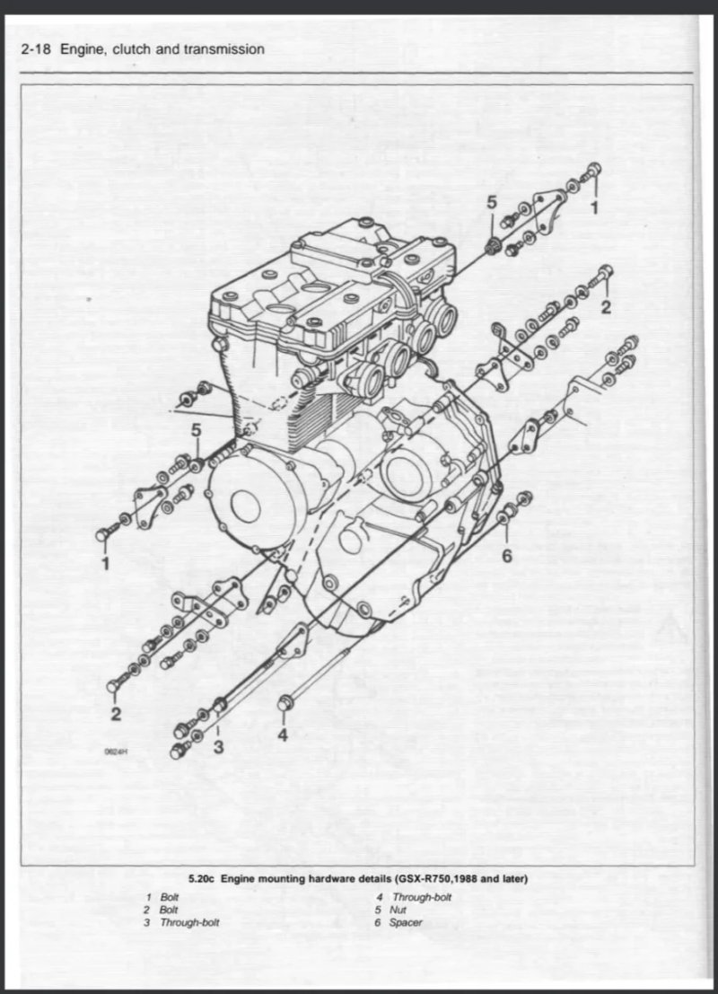 Manual de Taller Suzuki GSX750/1100 GSX600/750/1100F - Imagen 3