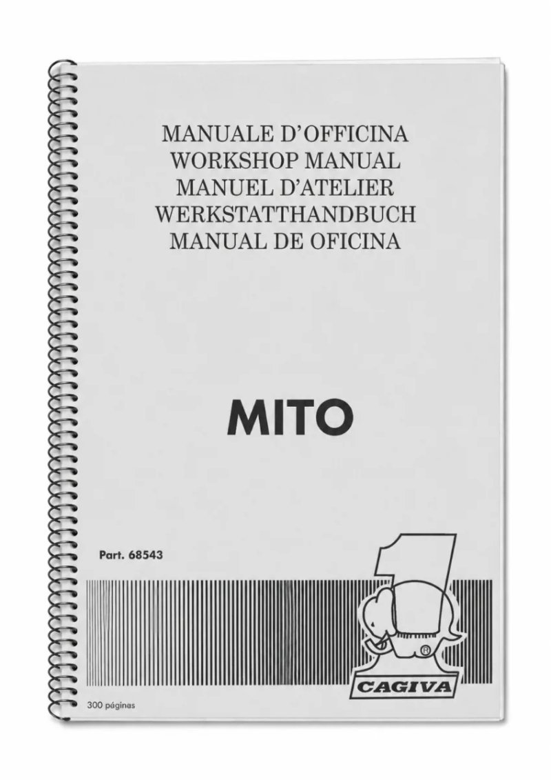 Manual de taller Cagiva Mito 1990