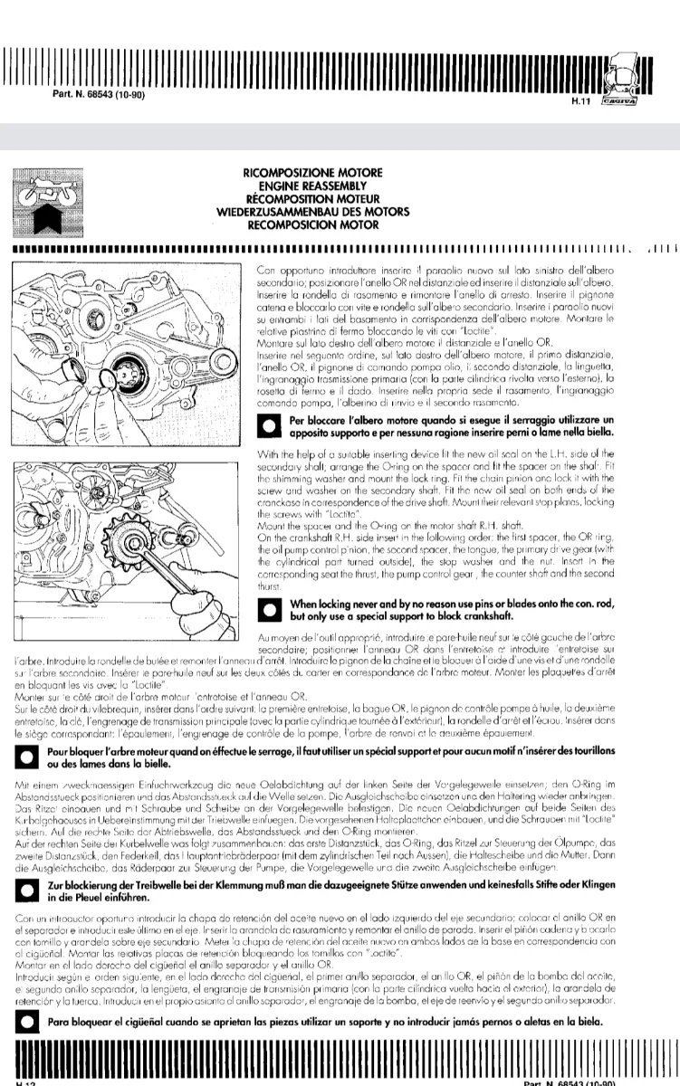 Manual de taller Cagiva Mito 1990 - Imagen 3