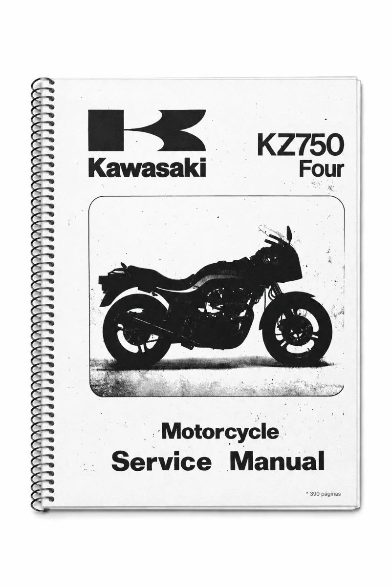 Manual de Taller Kawasaki KZ KZ750 1981 al 1988