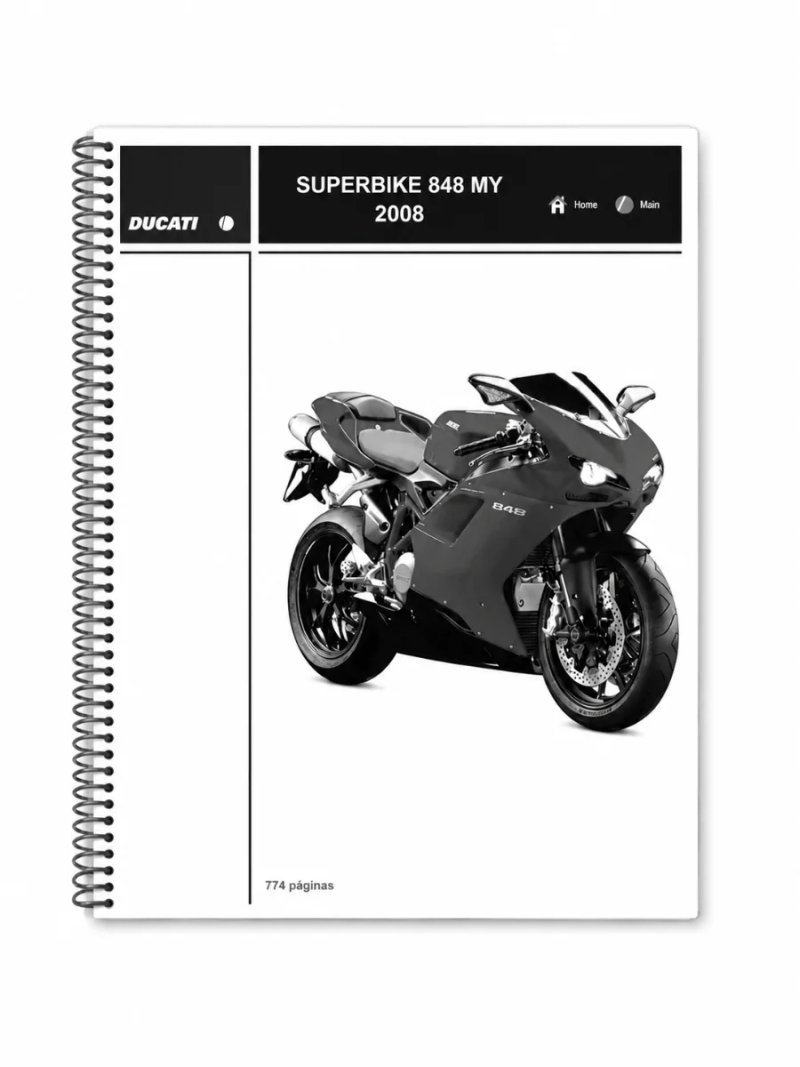 Manual de Taller Ducati Superbike 848 MY 2008