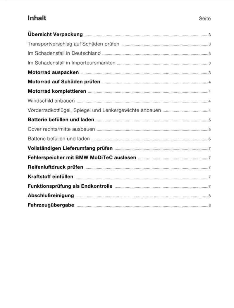 Manual de Taller BMW F 650GS (11/99) - Imagen 2