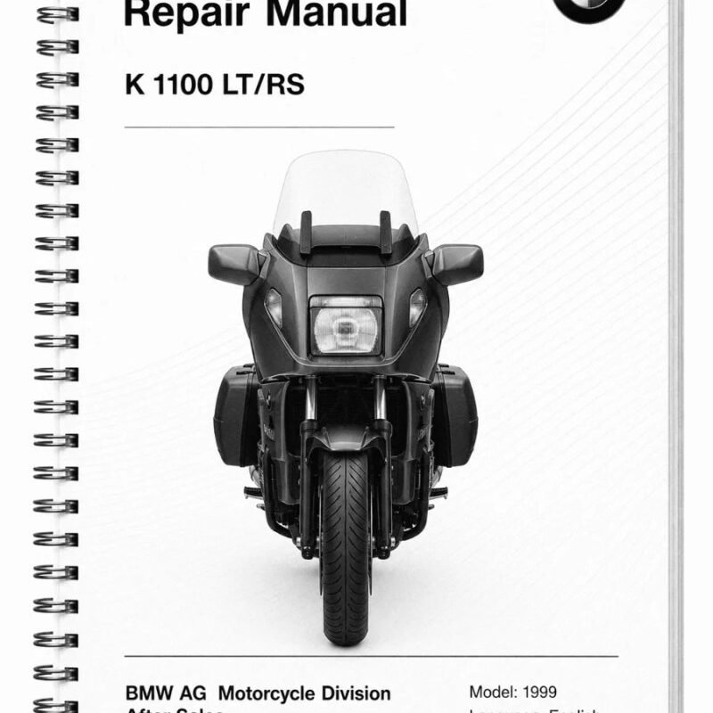 Manual de Taller BMW K1100 LT/RS 1999 en Inglés