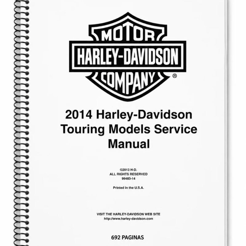 Manual de Taller Harley-Davidson Touring 2014