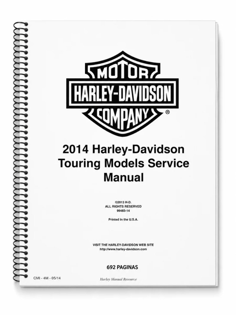 Manual de Taller Harley-Davidson Touring 2014
