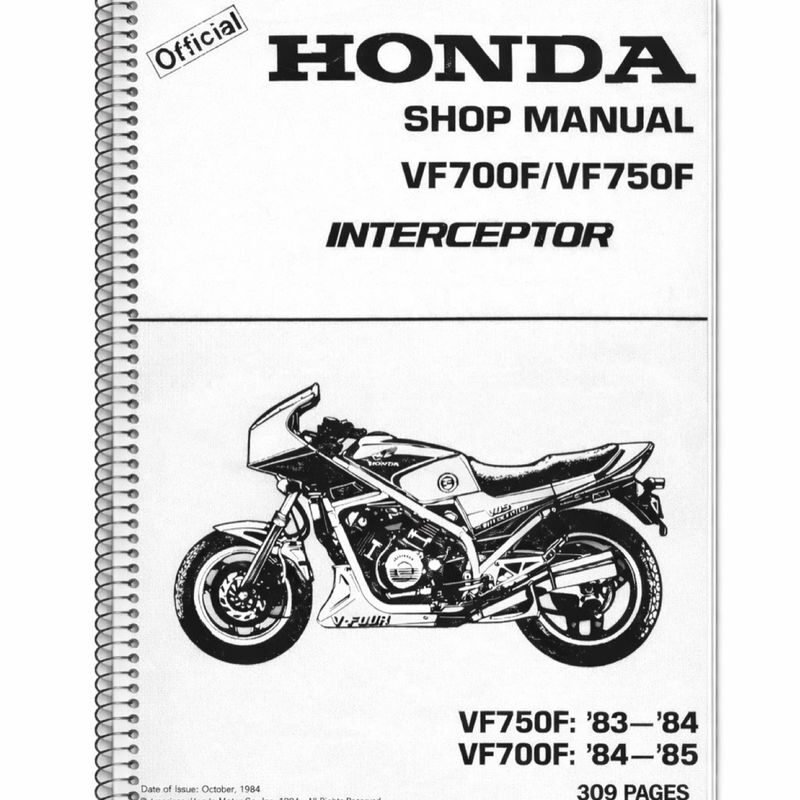 Manual Taller Honda VF700F/VF750F Interceptor