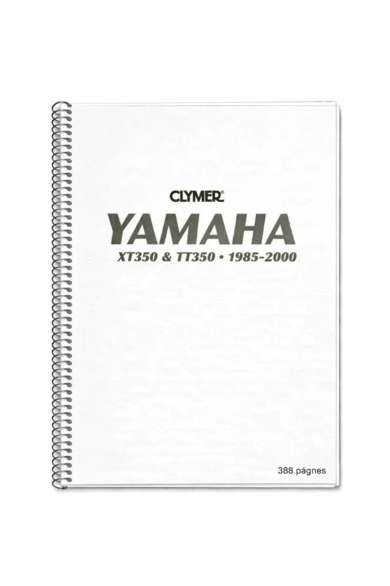 Manual de Taller Yamaha XT350 TT350 1985-2000