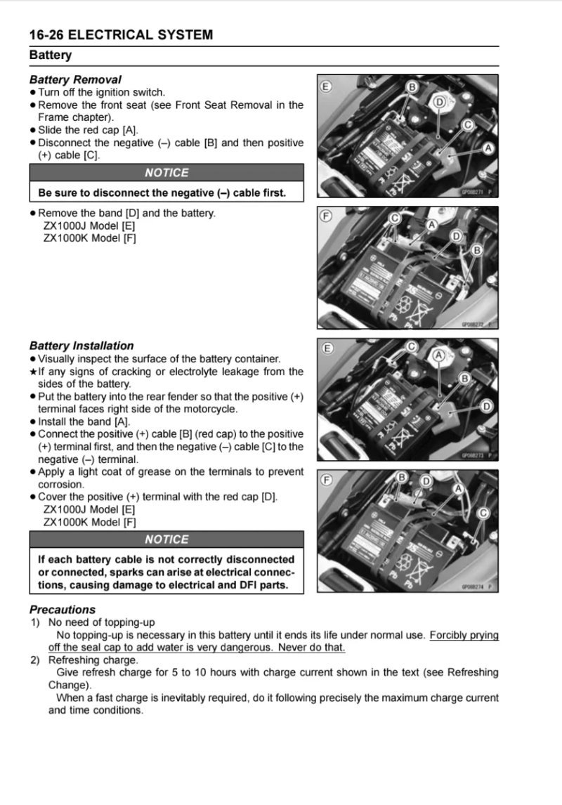 Manual de taller Kawasaki ZX-10R 2010 - Imagen 3