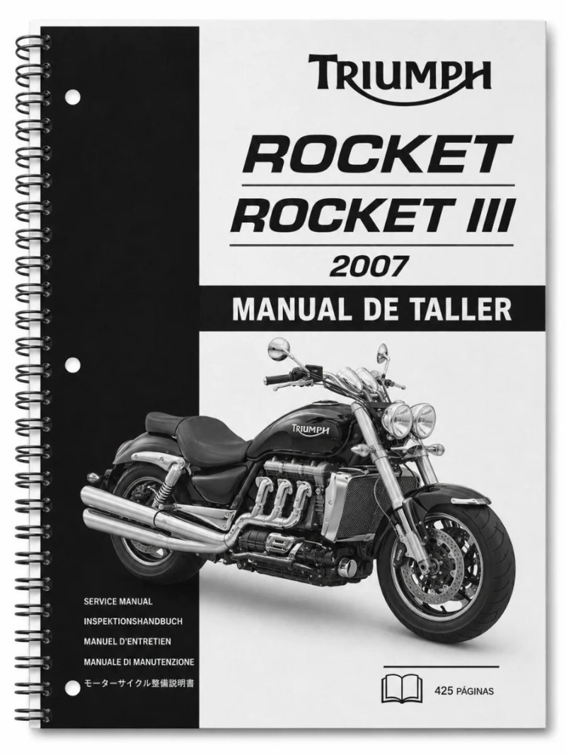 Manual de Taller Triumph ROCKET Rocket III 2007