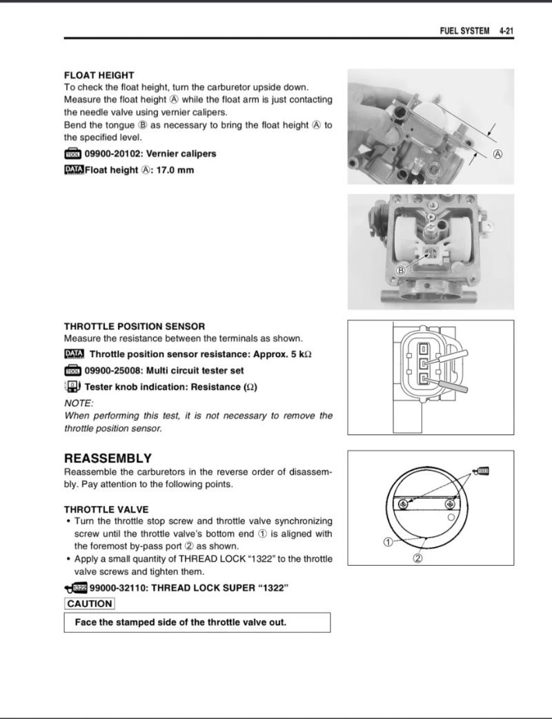 Manual de Taller Suzuki GSF650/S 2004 - Imagen 3