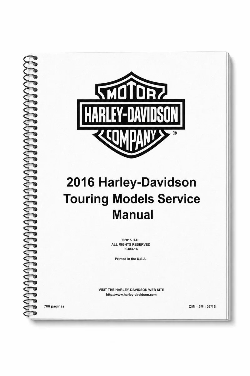 Manual de Taller Harley-Davidson Touring 2016