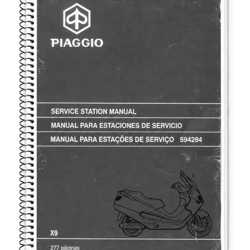 Manual Taller Piaggio X9