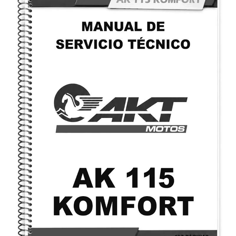Manual de Taller AKT AK 115 Komfort "2012