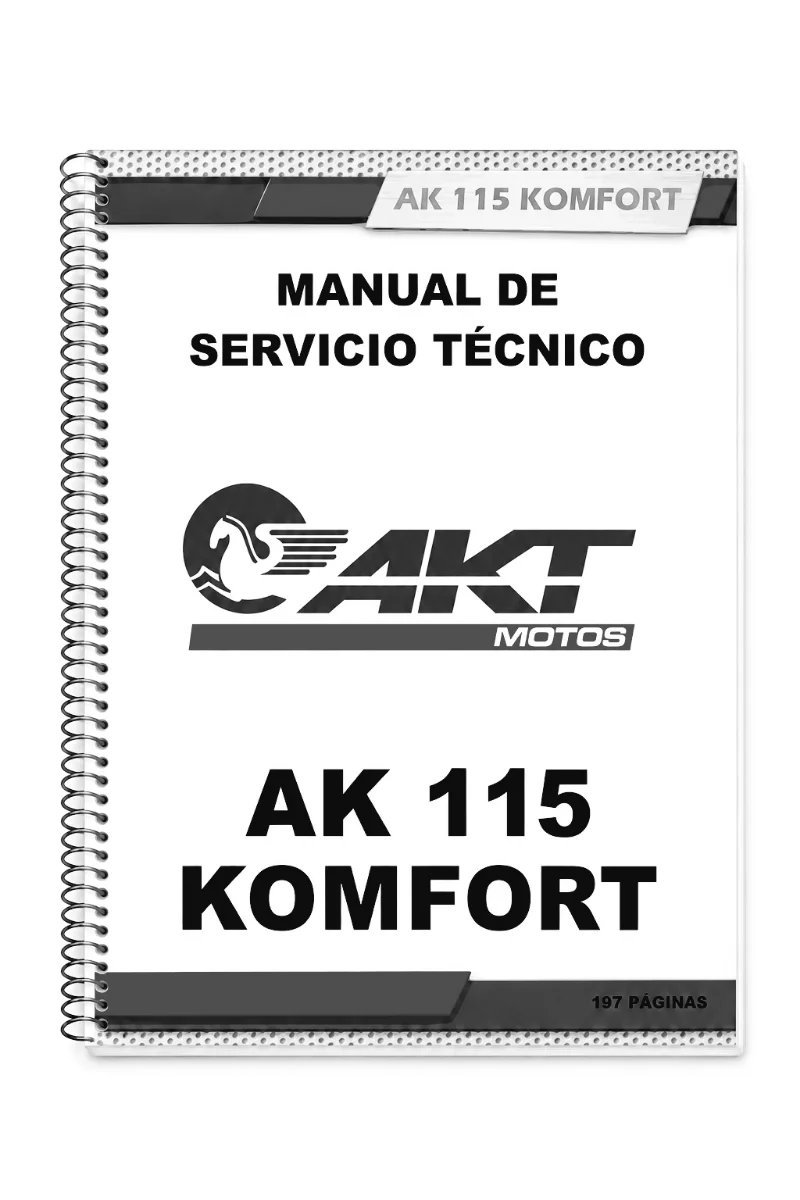 Manual de Taller AKT AK 115 Komfort 2012