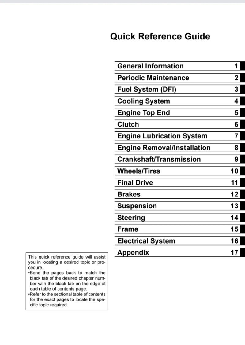 Manual de Taller Kawasaki ZR7 Z750 2004 - Imagen 2