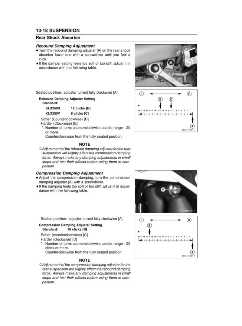 Manual de Taller Kawasaki KLX250 D-TACKER X 2008 - Imagen 3