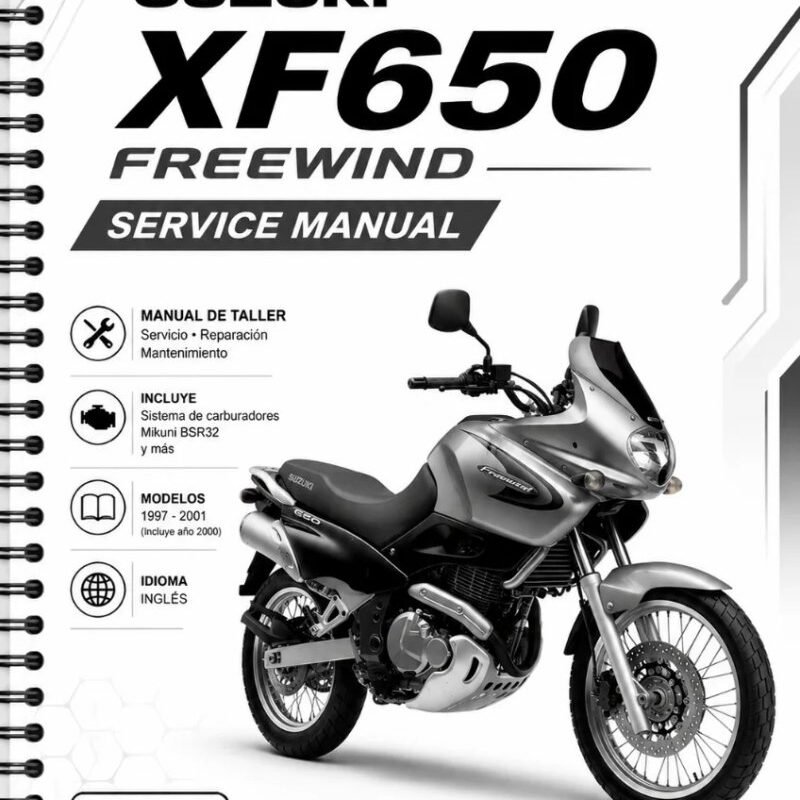 Manual Taller Suzuki XF650 Freewind