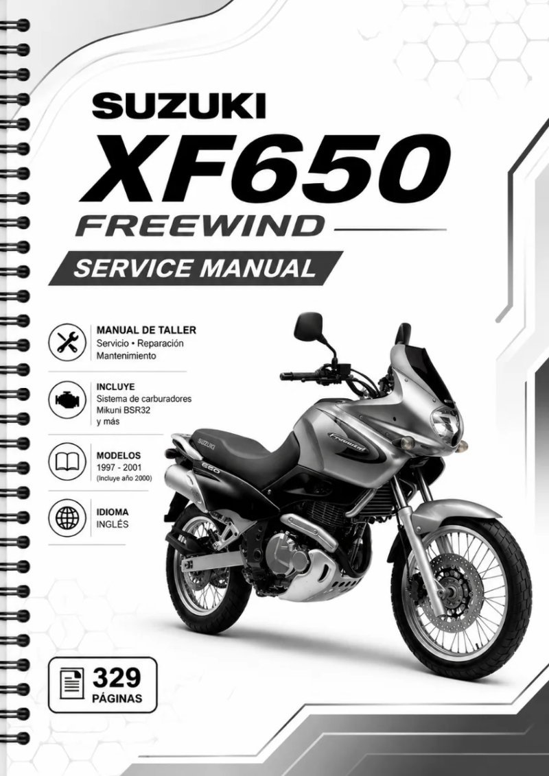 Manual de Taller Suzuki XF650 Freewind