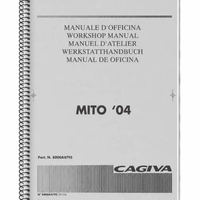 Manual de Taller Cagiva Mito mito ev 2004