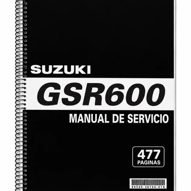 Manual de Taller Suzuki GSR600 2006