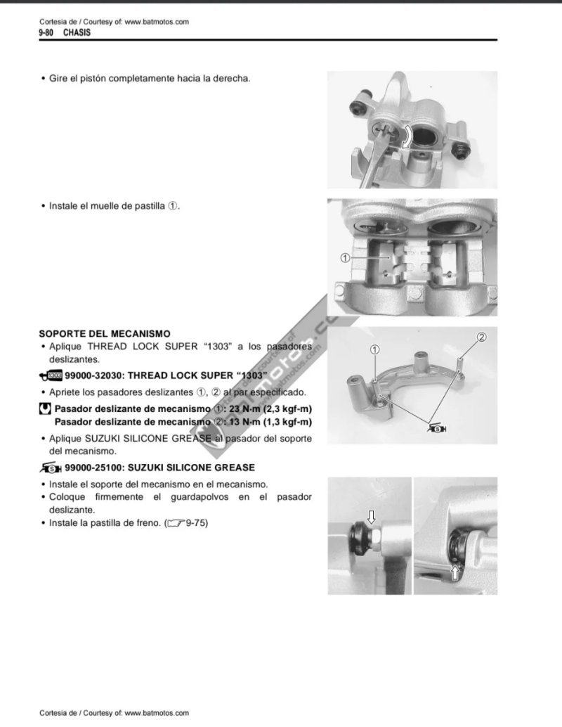 Manual de Taller Suzuki AN650 2002 - Imagen 3
