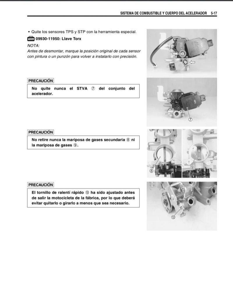 Manual de Taller Suzuki GSX-R600 2006 - Imagen 3