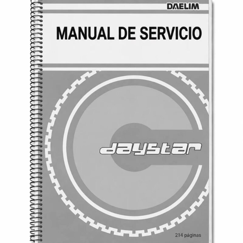 Manual de Taller Daelim Daystar 2010