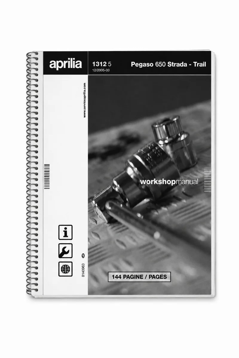 Manual de Taller Aprilia Pegaso 650 Strada Trail (Inglés)