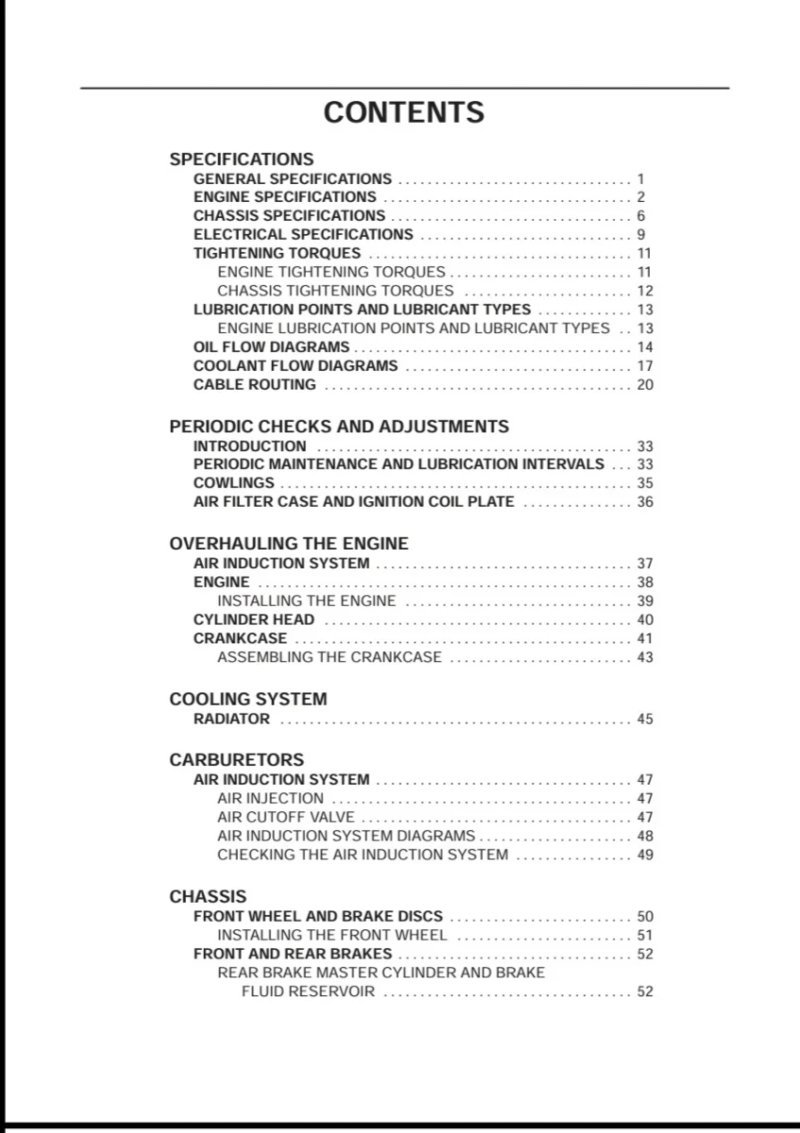 Manual de Taller Yamaha YZF-R1(M) 2000 - Imagen 3