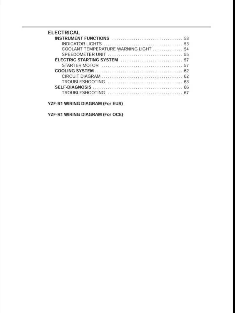 Manual de Taller Yamaha YZF-R1(M) 2000 - Imagen 4