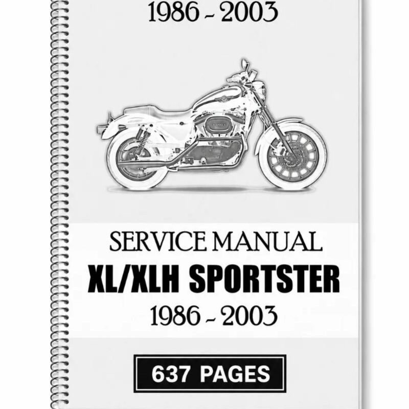 Manual de Taller Harley XL/XLH Sportster 1986-2003