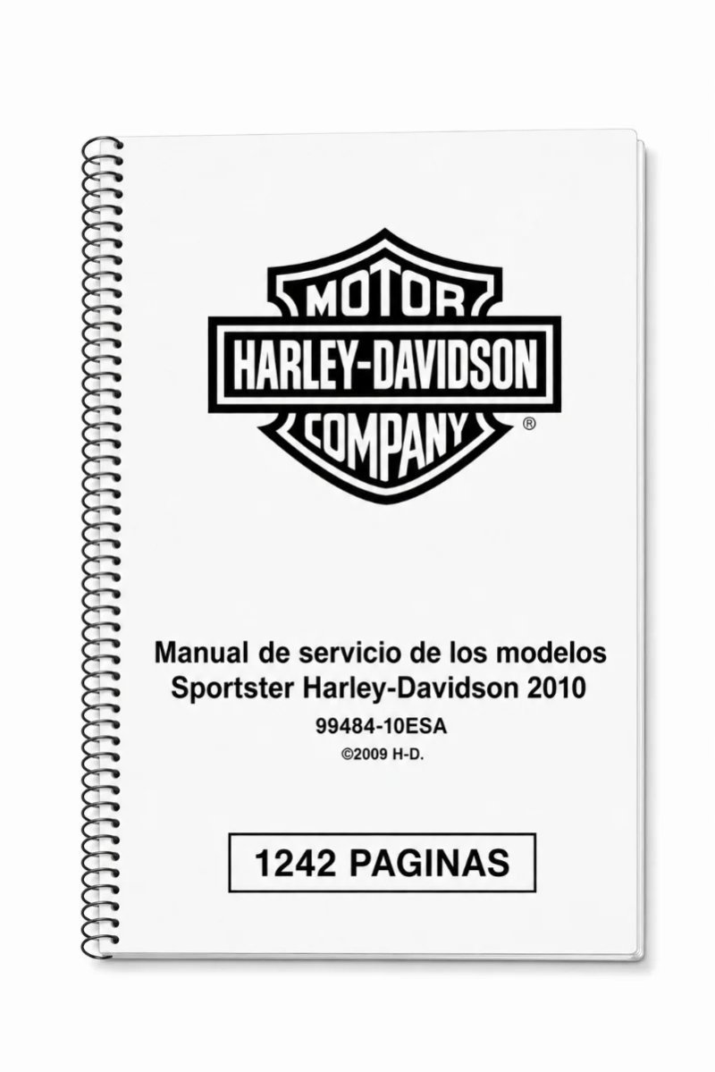 Manual de Taller Harley-Davidson Sportster 2010 (en español)