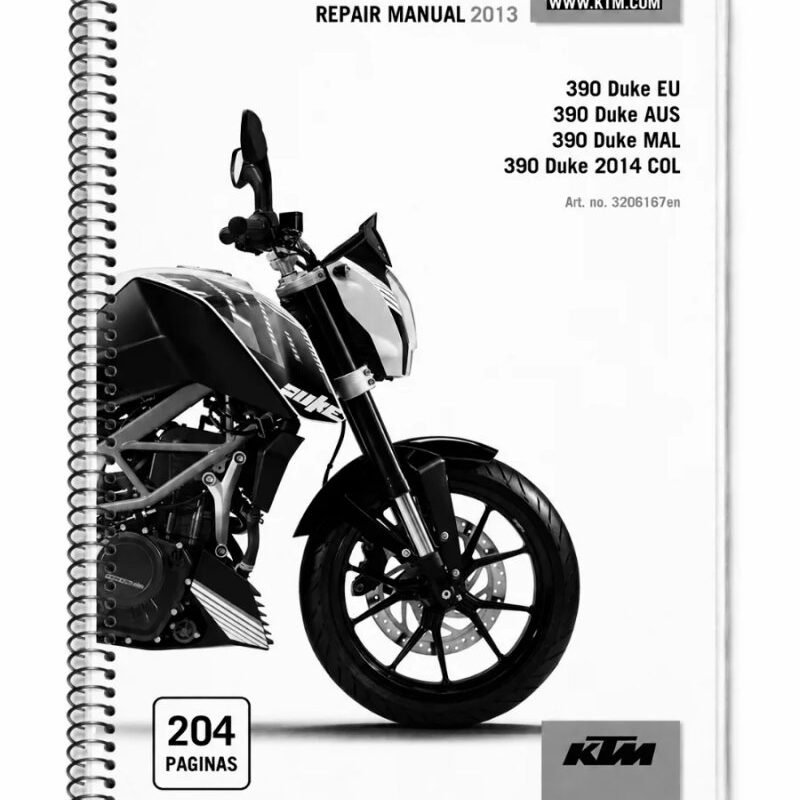 Manual de Taller KTM 390 Duke 2013