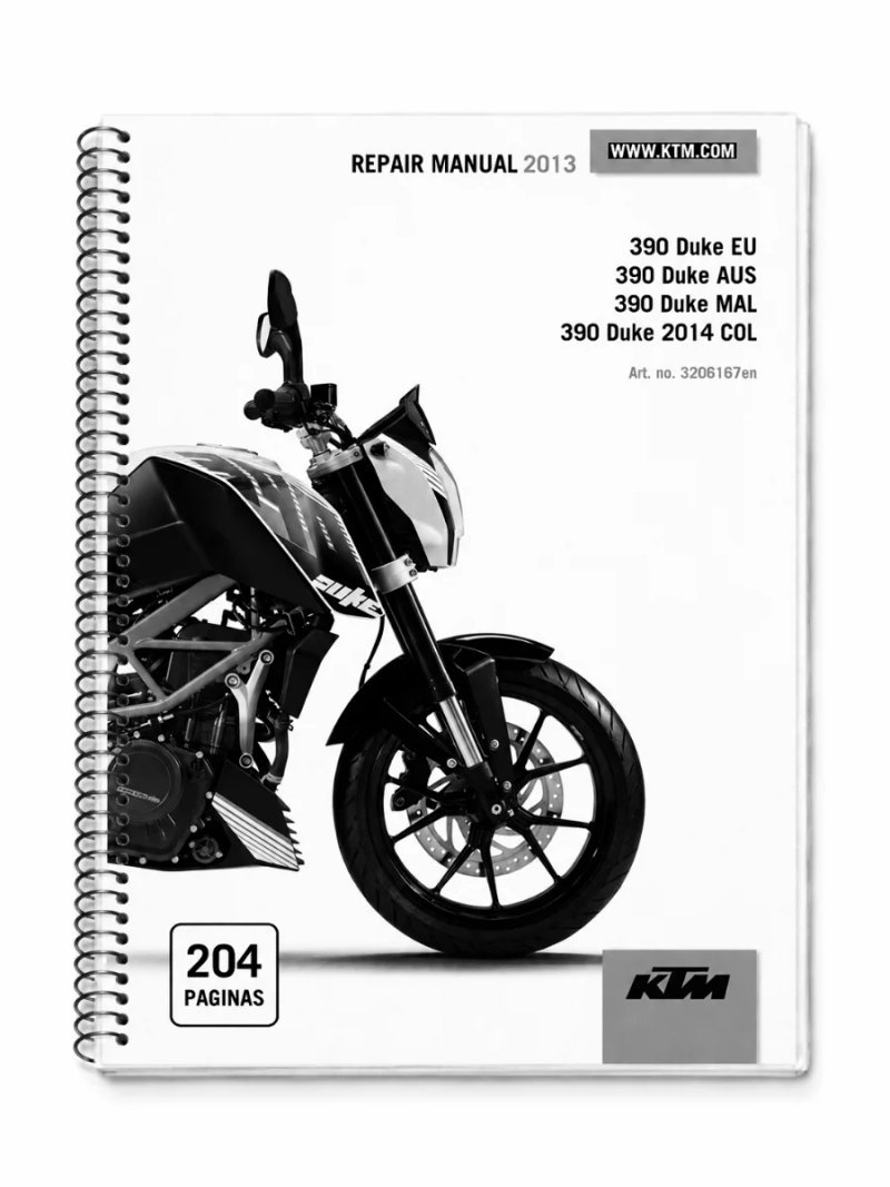 Manual de Taller KTM 390 Duke 2013