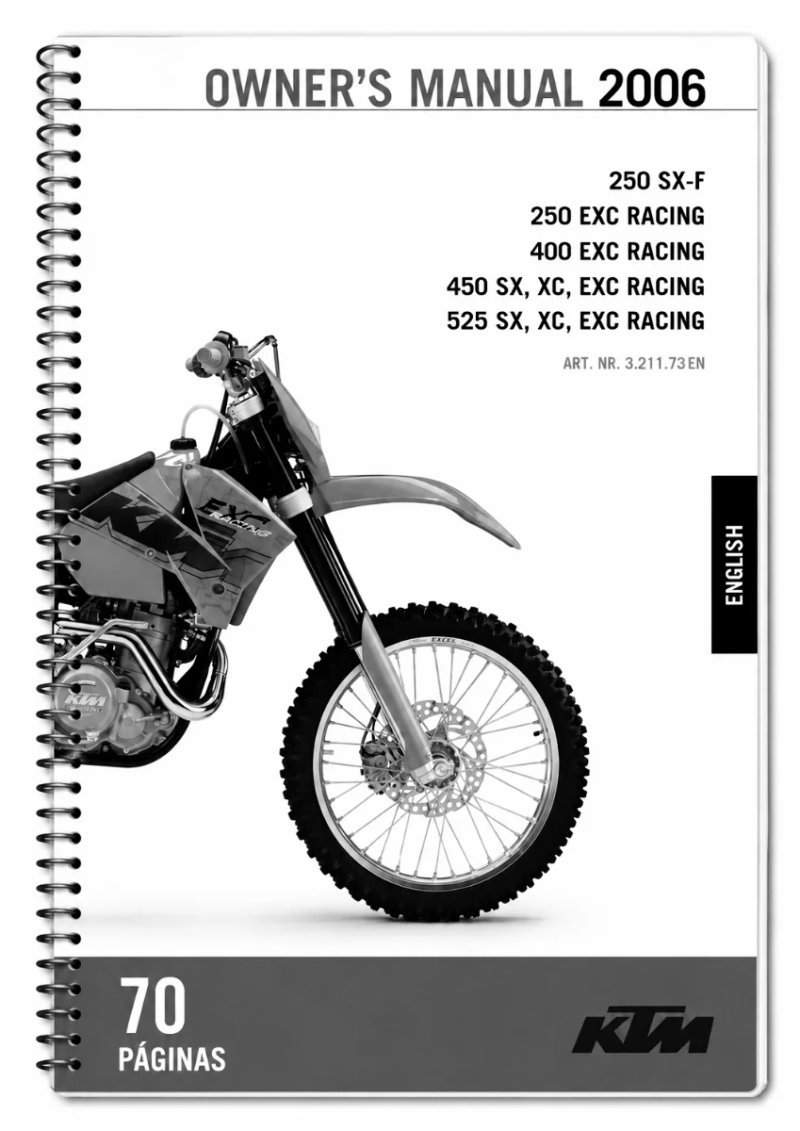 Manual de Taller KTM SX 2006