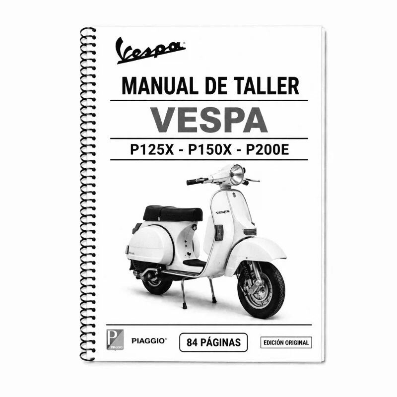 Manual Taller Vespa P125X-P150X-P200E