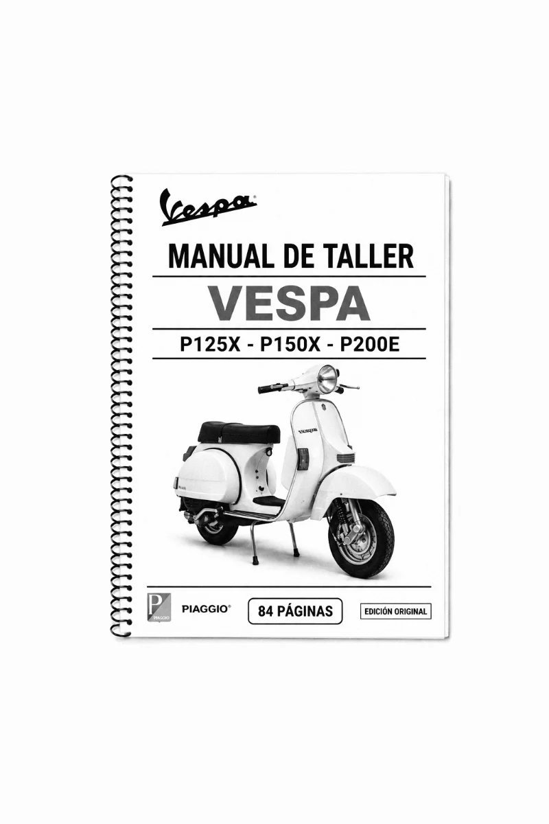 Manual de Taller Vespa P125X-P150X-P200E
