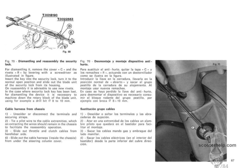 Manual de Taller Vespa P125X-P150X-P200E - Imagen 3