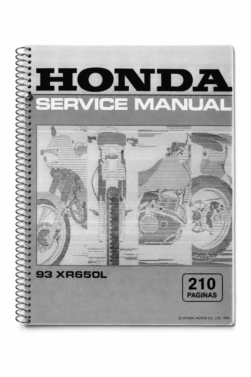 Manual de Taller Honda XR650L 1993