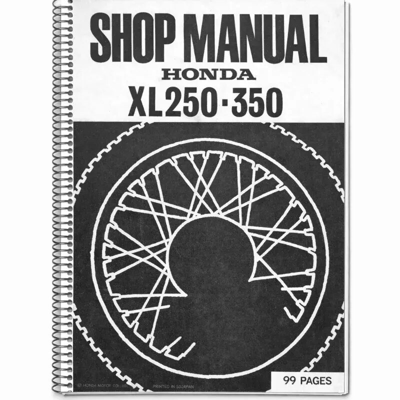 Manual de Taller Honda XL250-350 1977