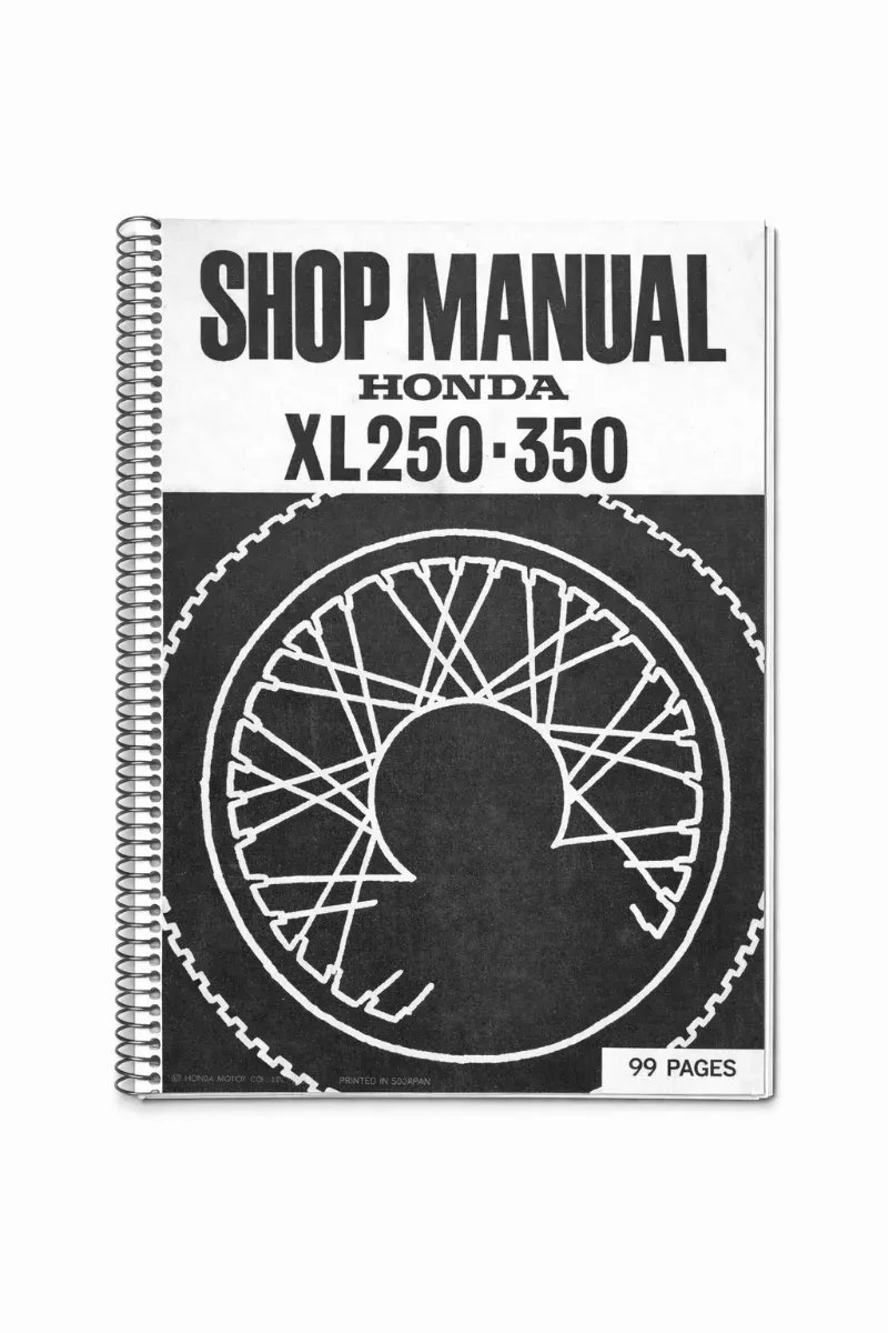 Manual de Taller Honda XL250-350 1977