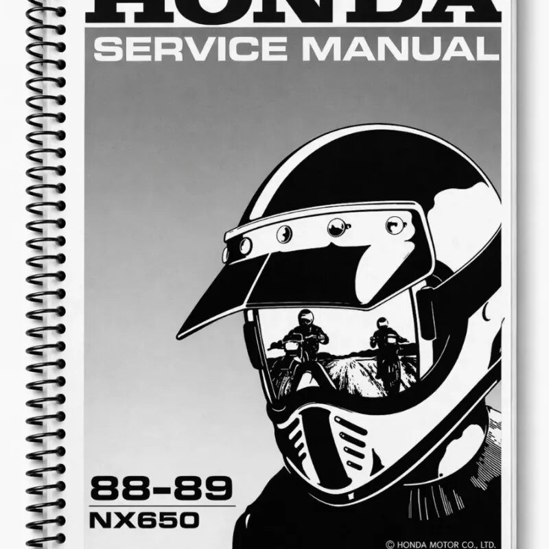 Manual de Taller Honda NX650 Dominator 88-89