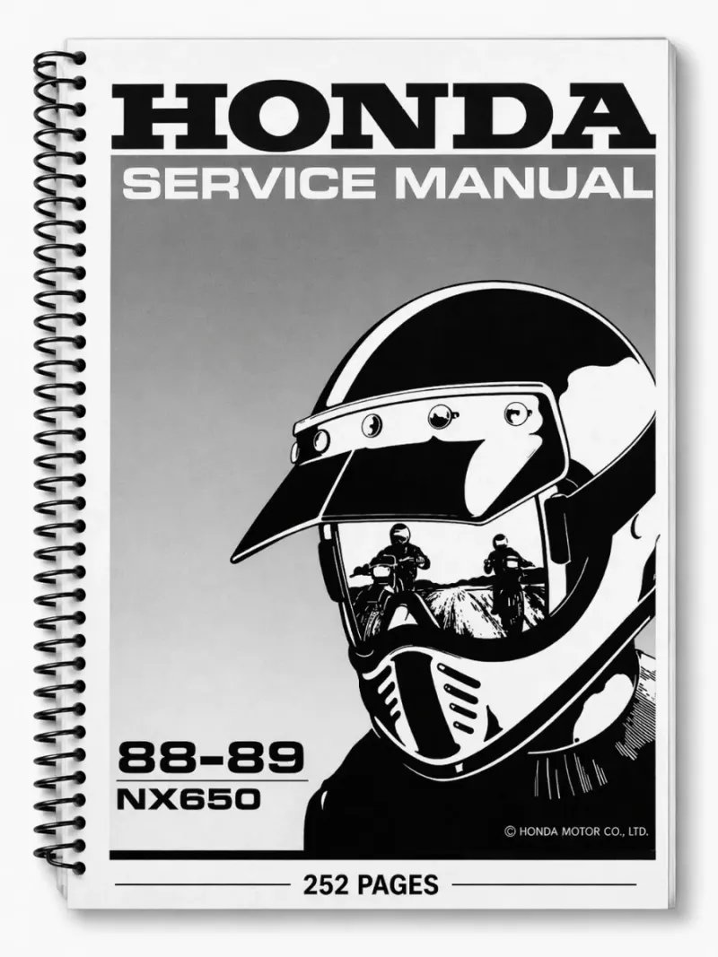 Manual de Taller Honda NX650 Dominator 88-89