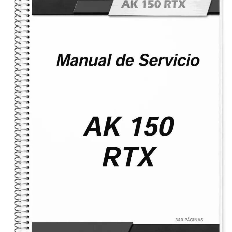 Manual de Servicio AK 150 RTX 2013