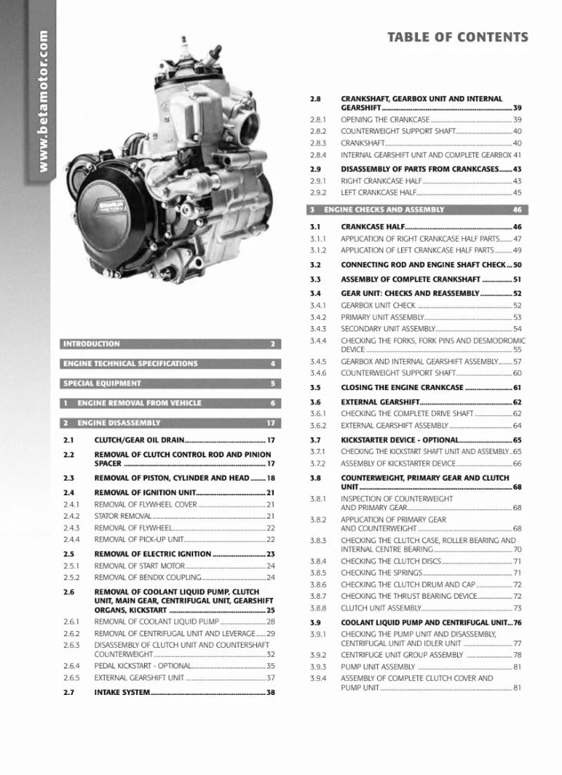 Manual de Taller Beta RR 250/300 2020-2021 - Imagen 2