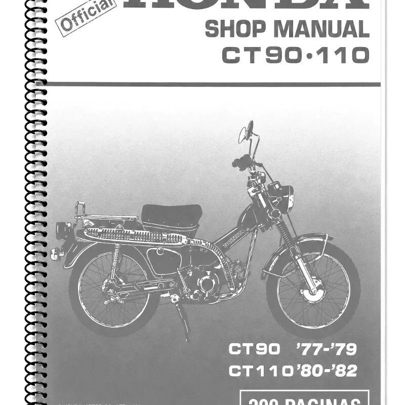 Manual Taller Honda CT90 CT110 1977-1982